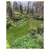 Set of 5 Outdoor Metal Shepherd Hooks for Garden or Yard