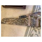 Flambeau Hard Rifle Case with Allen Camo Soft Gun Sleeve and Accessories