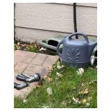 Garden Hose Set with Watering Can and Spray Nozzles