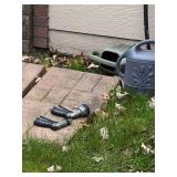 Garden Hose Set with Watering Can and Spray Nozzles