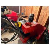 Toro 824 Gas Snowblower with Chains and Shovel