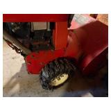 Toro 824 Gas Snowblower with Chains and Shovel
