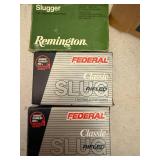 Collection of 12 Gauge Shotgun Shells and Slugs by Federal and Remington