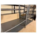Set of Heavy Duty Metal Basement Storage Shelving Units