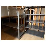 Set of Heavy Duty Metal Basement Storage Shelving Units
