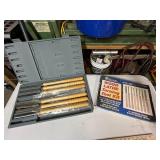 Pittsburgh 8 Piece Wood Lathe Turning Tool Kit with Delta Case