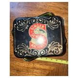 Singer 99K Vintage Sewing Machine with Decorative Tin and Accessory