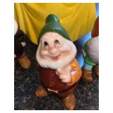 Snow White and the Six Dwarfs Porcelain Figurine Set