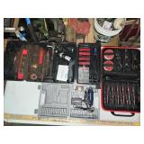 Multi-Case Home and Precision Tool Set with Power Driver, Hand Tools, and Accessories