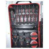 Multi-Case Home and Precision Tool Set with Power Driver, Hand Tools, and Accessories