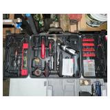 Multi-Case Home and Precision Tool Set with Power Driver, Hand Tools, and Accessories