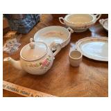 Assorted Vintage China Serving and Tea Set Including Noritake, Truly Tasteful, Johnson Bros