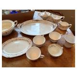 Assorted Vintage China Serving and Tea Set Including Noritake, Truly Tasteful, Johnson Bros