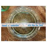 Vintage Depression Glass and Art Glass Dish Collection - Pink, Green, Amber, and Black