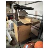 DeWalt 7730 Radial Arm Saw with Stand and Cabinet