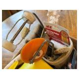 Large Assortment of Paint Brushes, Rollers, and Caulk Remover Tools