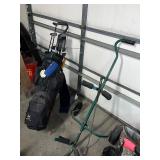 Power Tour Golf Club Set with Bag and Two Push Carts