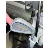 Power Tour Golf Club Set with Bag and Two Push Carts