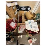 Large Lot of Shotshell Reloading Supplies with Presses and Shell Hulls