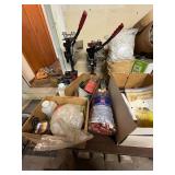 Large Lot of Shotshell Reloading Supplies with Presses and Shell Hulls