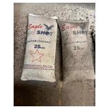 Set of 4 Eagle Shot 25 lb Magnum Lead Shot Bags