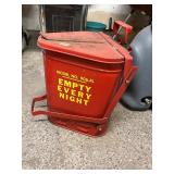 Vintage Eagle Model 906-FL Red Metal Safety Can
