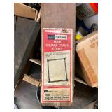 Box of Mixed Hand Tools with Welding Helmet and Frame Clamp