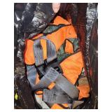 10X Medium Blaze Orange Hunting Jacket, Gloves, and Safety Vest Set