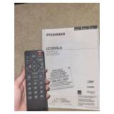 Sylvania LC195SLX 19-Inch HDTV with Remote and Manual