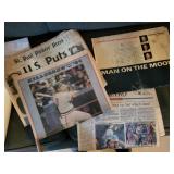 Minnesota Twins Baseball Memorabilia Collection with Mini Bat and Posters