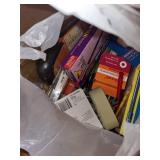 Assorted Household Items including Board Game, Art Prints, and Collectibles