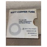 Soft Copper Tube 3/8 OD x 20 Feet in Box