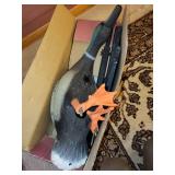 TruMotion Air-Lucky Non-Motorized Spinning Wing Duck Decoy with Assembly Poles