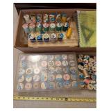 Large Sewing Supplies Collection with Thread, Notions, and Vintage Tins