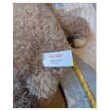 Collection of Baby Blankets and Plush Bears including GUND Wooly Bear