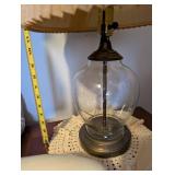 Collection of 3 Table Lamps with Shades and Adjustable Clip-On Lamp