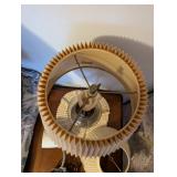 Collection of 3 Table Lamps with Shades and Adjustable Clip-On Lamp