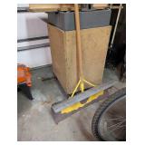 Industrial Snow Shovel with Wooden Handle