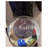 Set of 2 Trailer Hitch Ball Mounts each with 2 Inch Balls