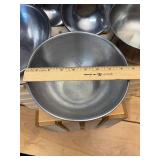 9 stainless steel food prep bowls