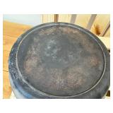 3 Cast Iron Skillets - (1) 10 1/2 inch, (1) number 7 and (1) number 3 which is 6 5/8 inch