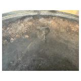 3 Cast Iron Skillets - (1) 10 1/2 inch, (1) number 7 and (1) number 3 which is 6 5/8 inch