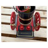 Working novelty radio modeled after the Mississippi 1869 horse drawn fire engine