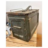 Miscellaneous, staple, staplers, and metal military ammo box