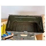 Miscellaneous, staple, staplers, and metal military ammo box