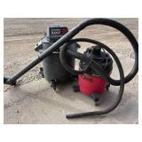 Lot containing 16 gallon, 5 hp craftsman wet-dry vac