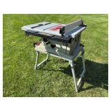 Craftsman 10 inch 4.4hp collapsible, portable table saw model, 137.218300