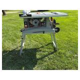 Craftsman 10 inch 4.4hp collapsible, portable table saw model, 137.218300