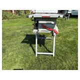Craftsman 10 inch 4.4hp collapsible, portable table saw model, 137.218300