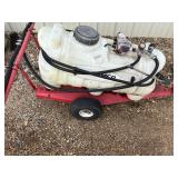 AAMCO pull behind sprayer unknown when last used or if operational